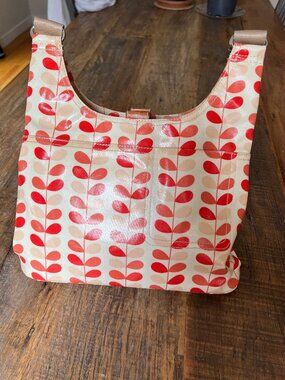 Orla Kiely Vintage *Rare* Red/pink Multi Stem shoulder/crossbody bag.